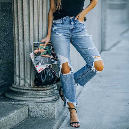 GIADA Revnet Raw Edge Jeans