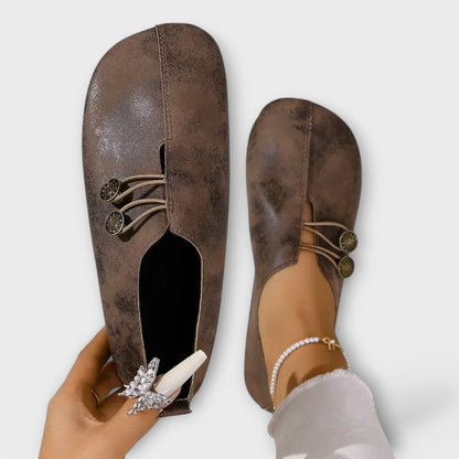 Noira - Suede Slip-On Loafers