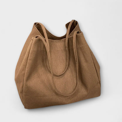 Premium Stor Canvas Shopper Taske