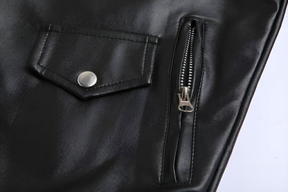 "Oliver™ | Klassisk Biker Læderjakke" can be rewritten as "Oliver™ | Classic Biker Leather Jacket".