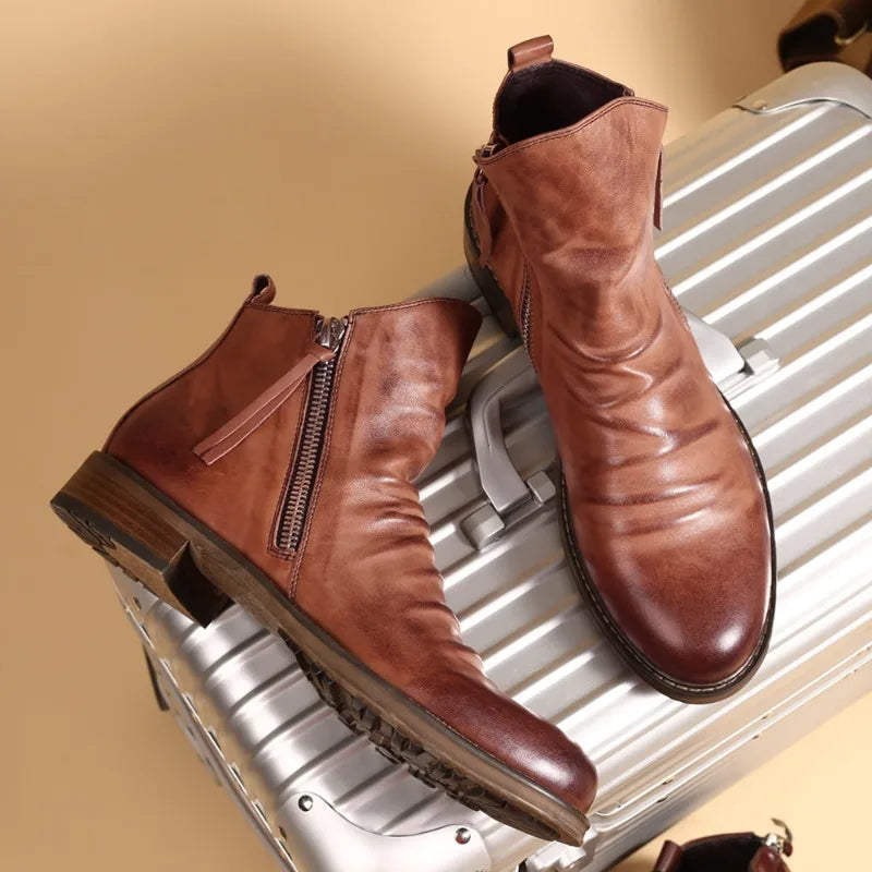 Olly™ | Chelsea Boots in Leather