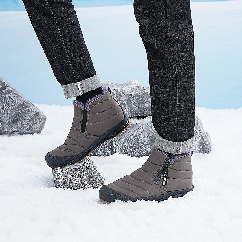 Peder | Elegante Vinter Slip-On Støvler