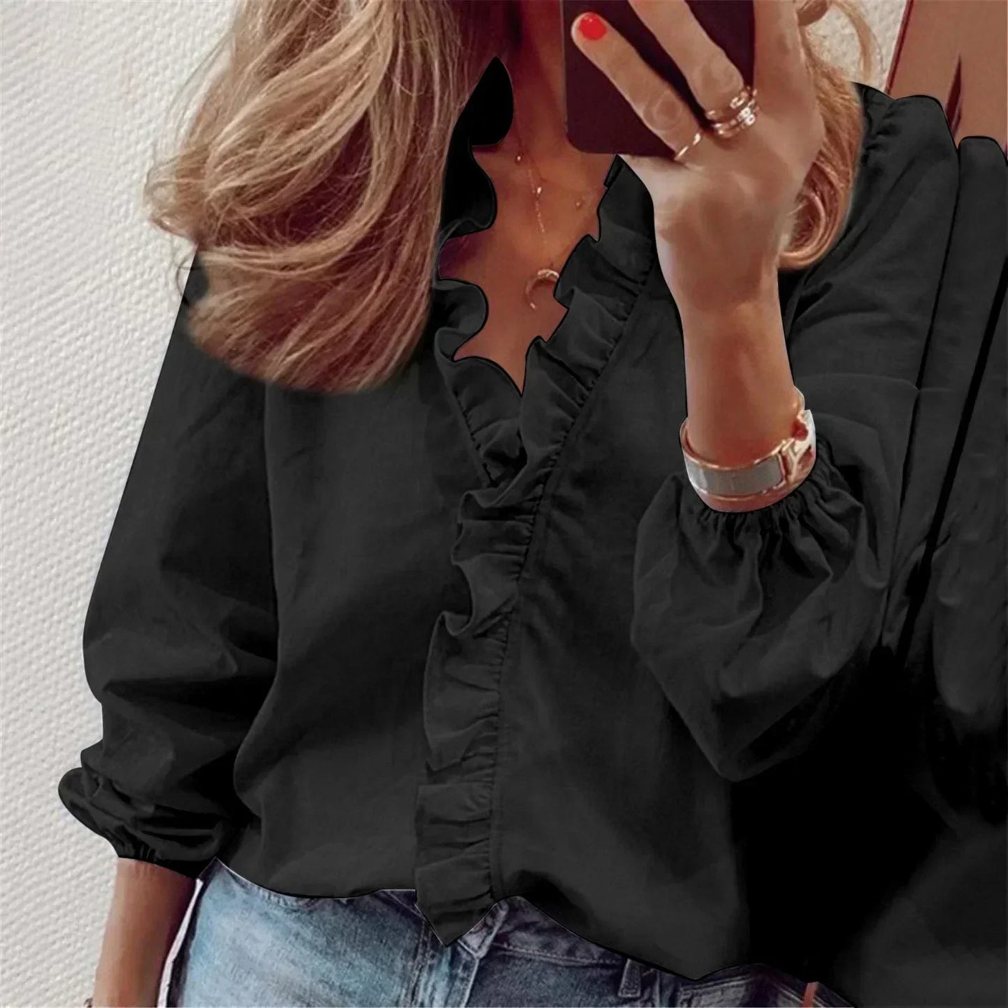 Donna | Langærmet Bluse