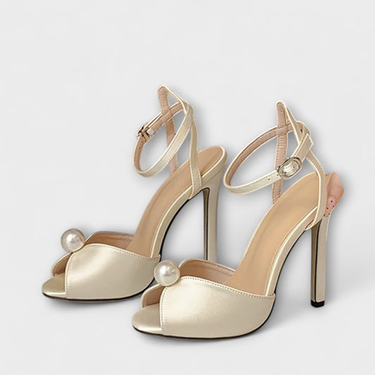 Liyke - Premium Comfort Silk Peep Toe