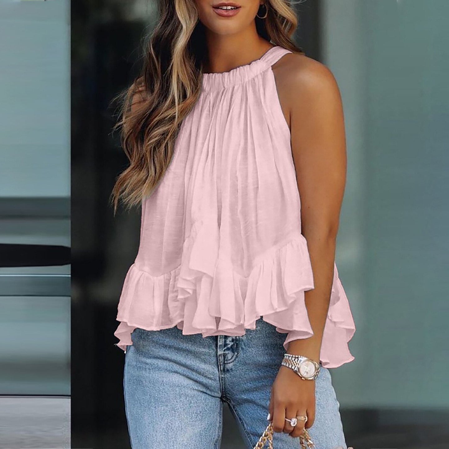 Lianne | Ruffled Top