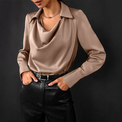 Cassie | Elegant Silk Blouse for Women