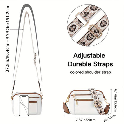 Lora. - Vegansk læder crossbody taske