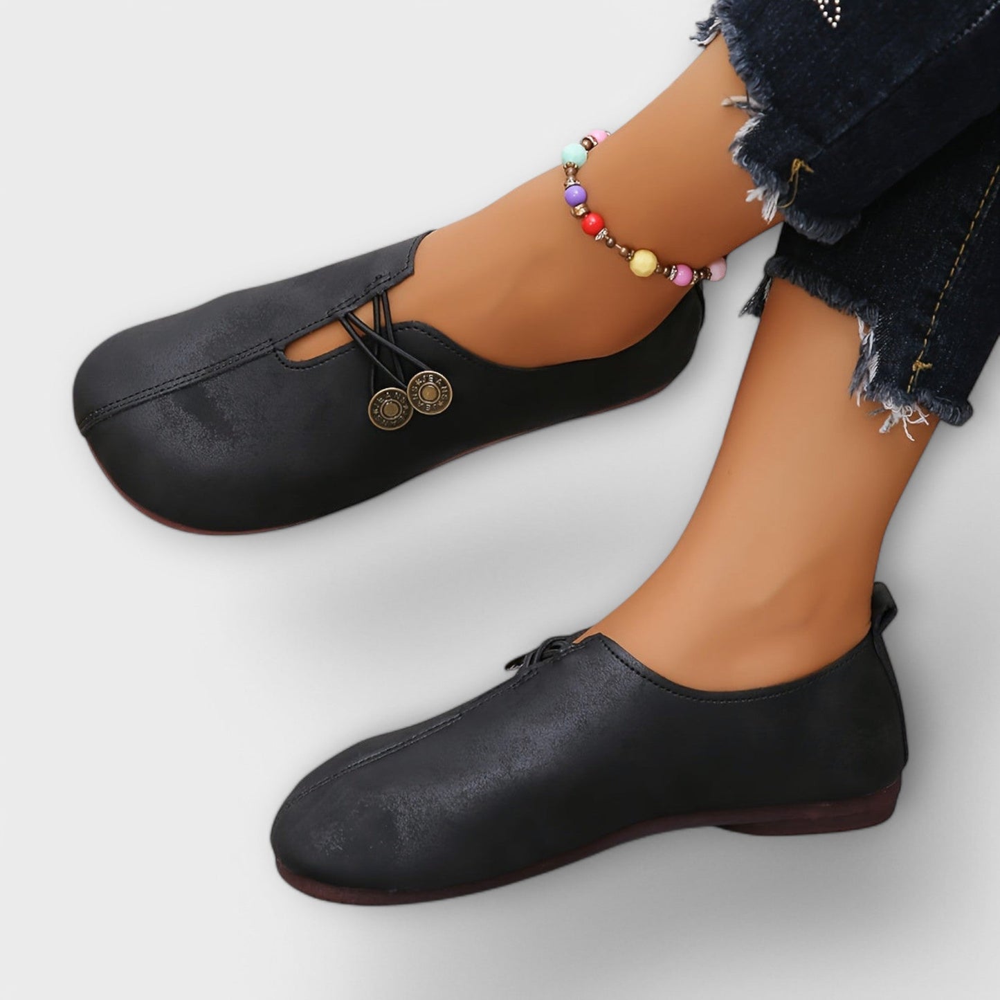 Noira - Suede Slip-On Loafers