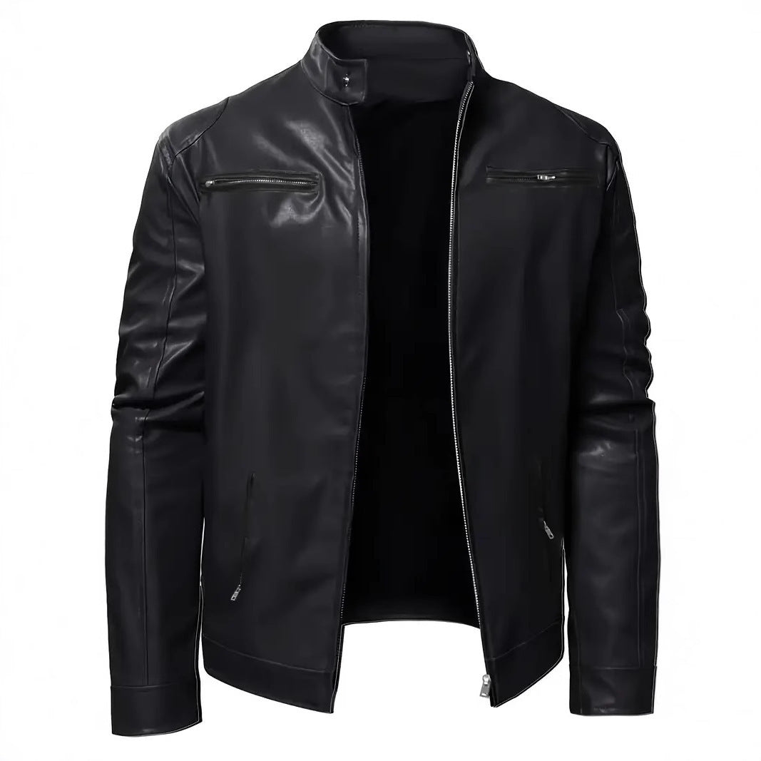 Jesper™ | Classic Biker Leather Jacket