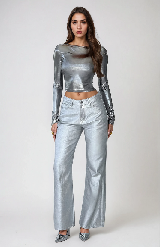 ALYRA Silver Pants