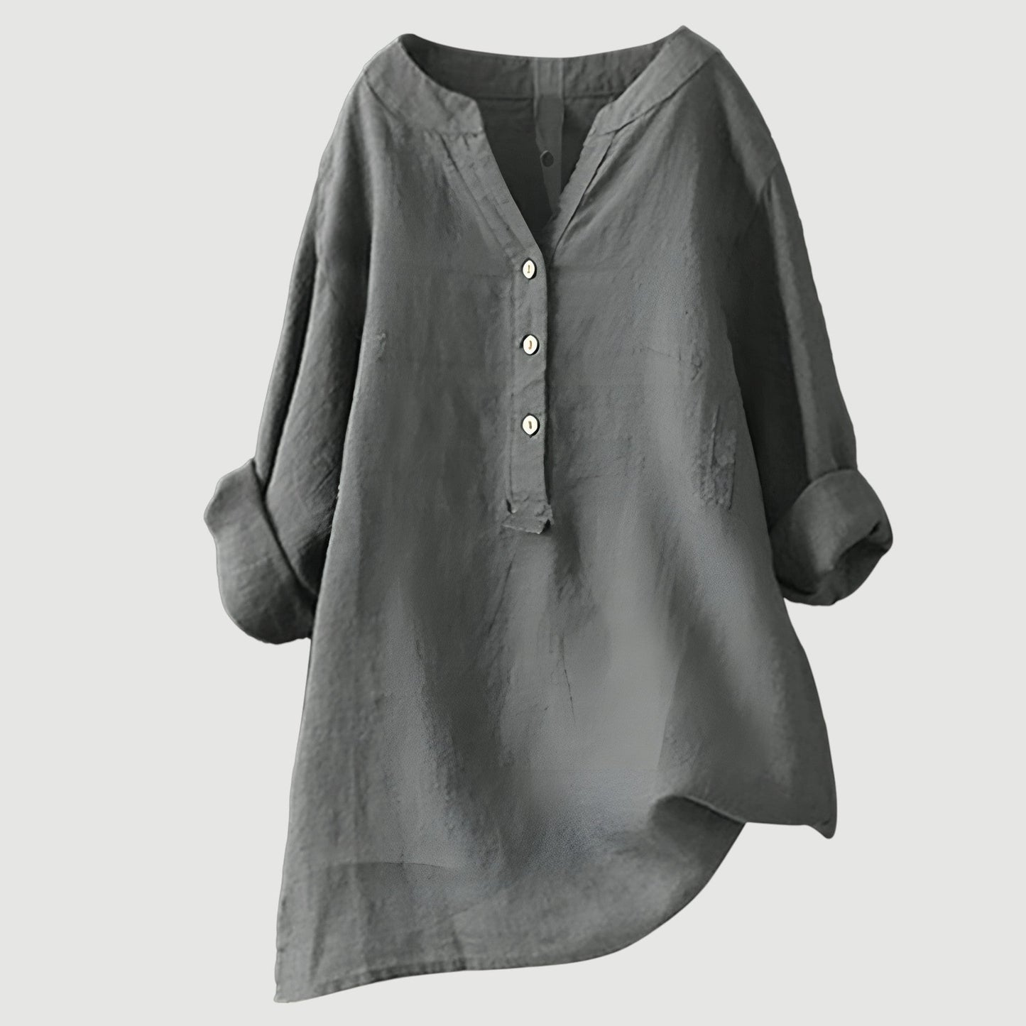 Lene | Behagelig bluse med knapper
