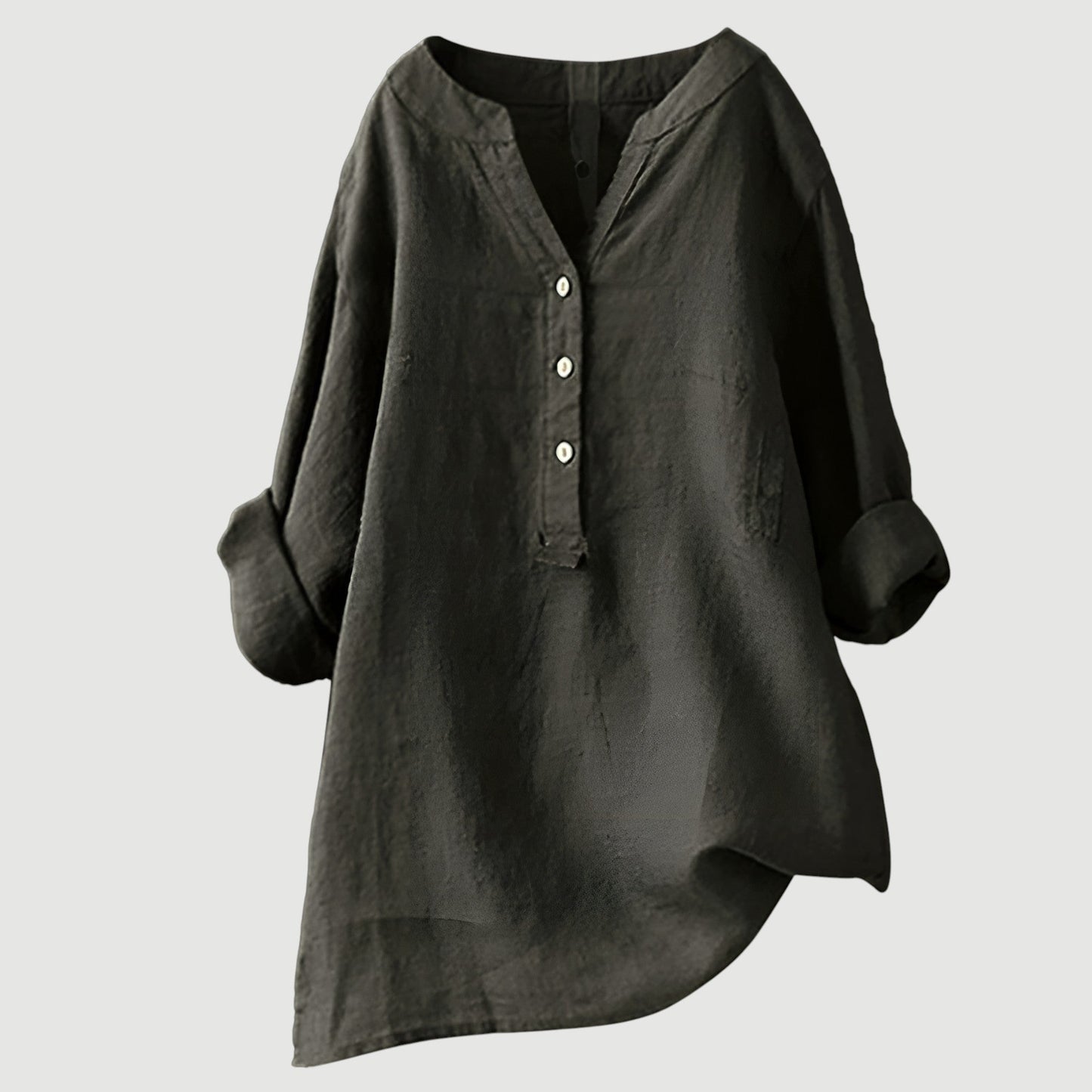 Lene | Behagelig bluse med knapper