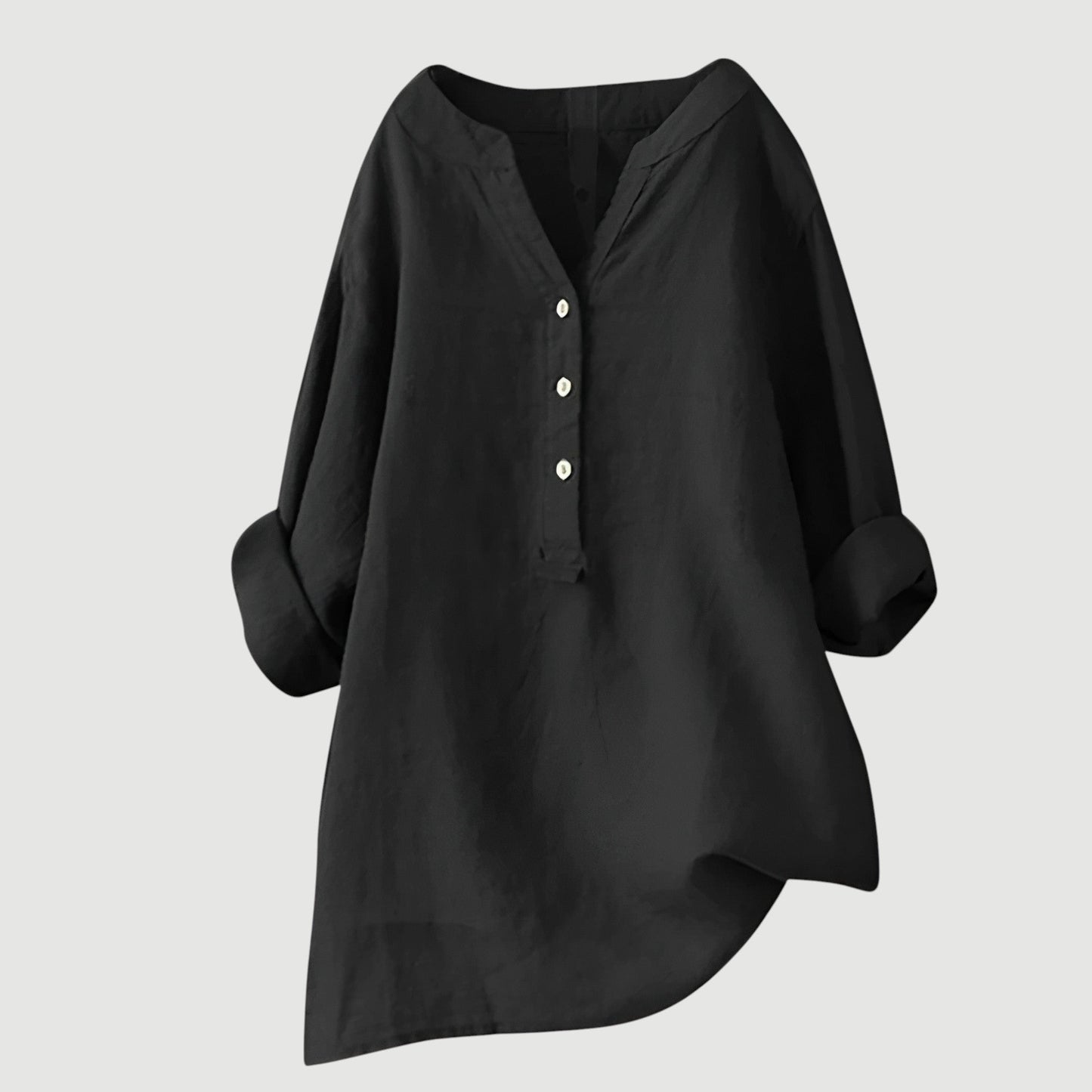 Lene | Behagelig bluse med knapper