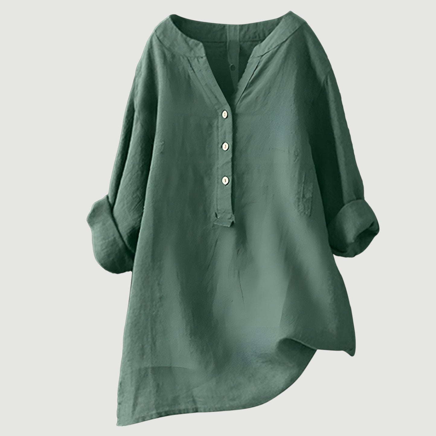 Lene | Behagelig bluse med knapper