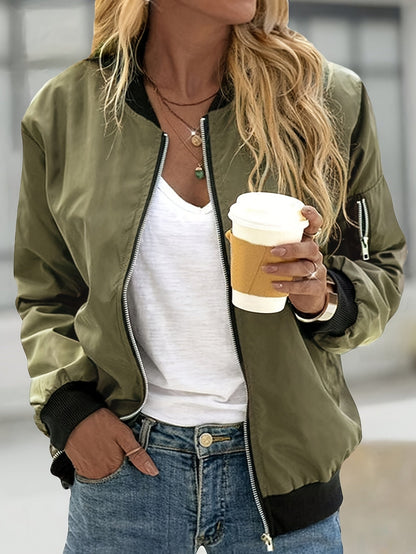 Rosa™ | Casual Bomber Jacket for Everyday Wear