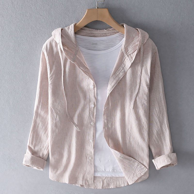 Nova | Elegant og let hør-hoodie til afslappede dage.