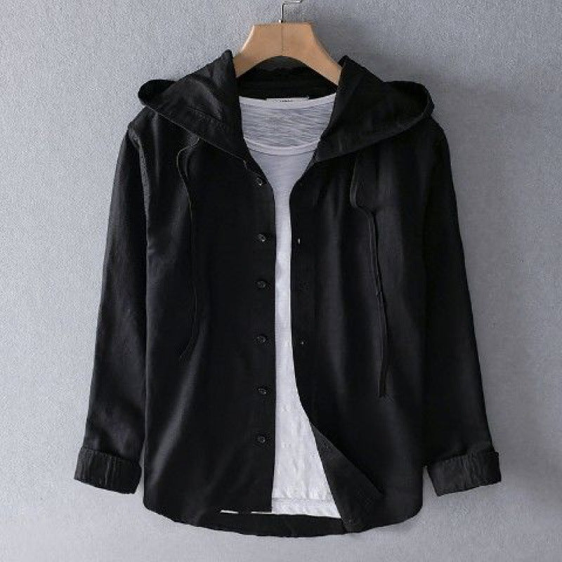 Nova | Elegant og let hør-hoodie til afslappede dage.
