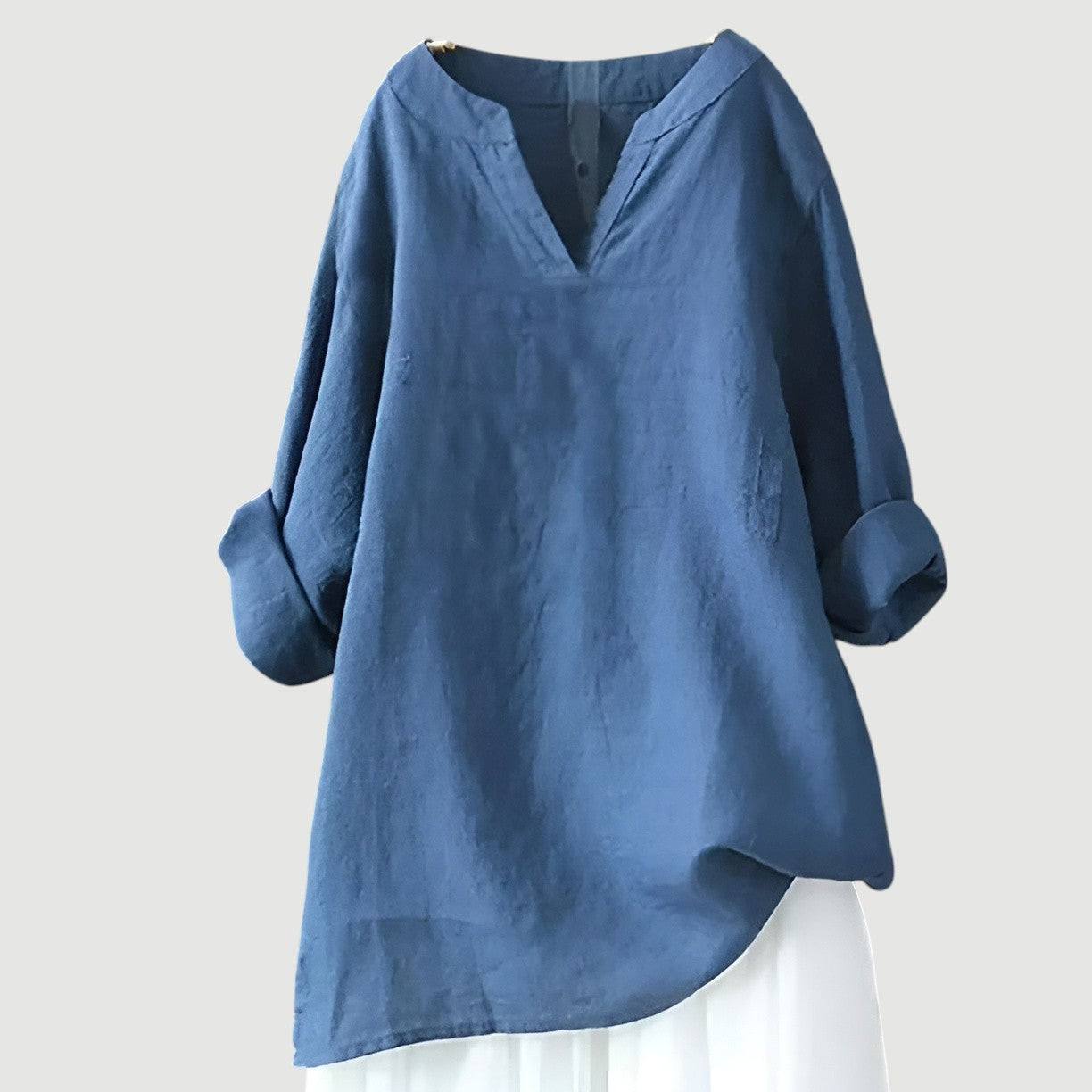 Lisbeth | Elegant Linnedbluse til Varme Dage