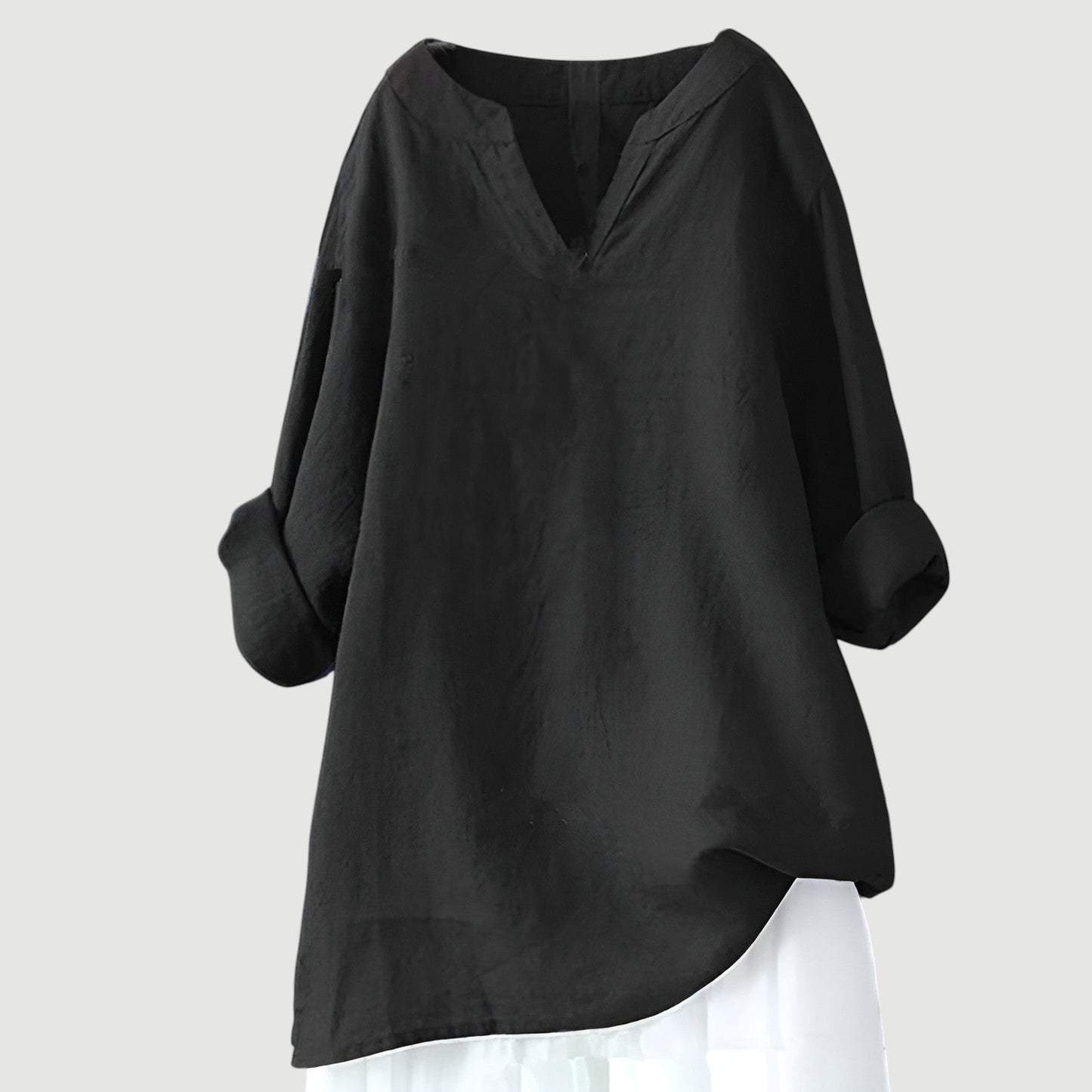 Lisbeth | Elegant Linnedbluse til Varme Dage