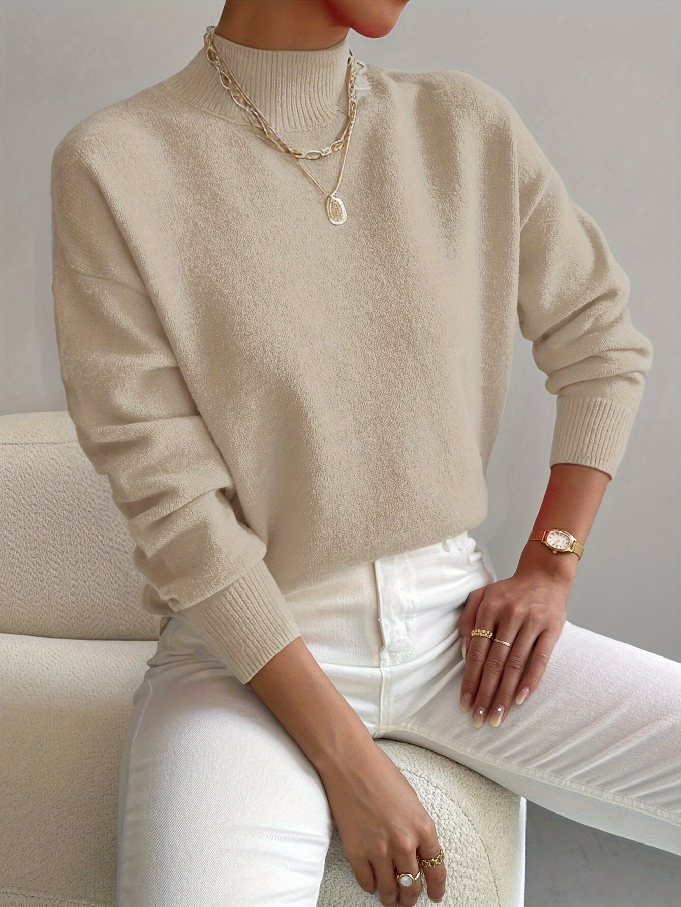 Maria | Elegant og Behagelig Turtleneck
