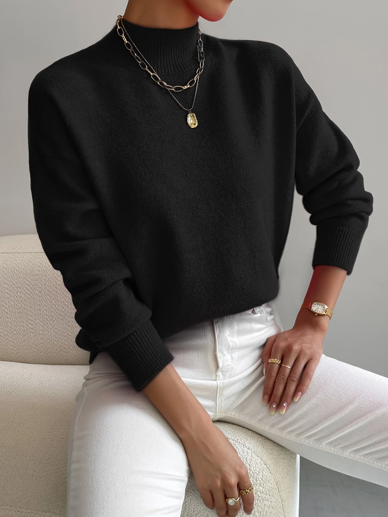 Maria | Elegant og Behagelig Turtleneck