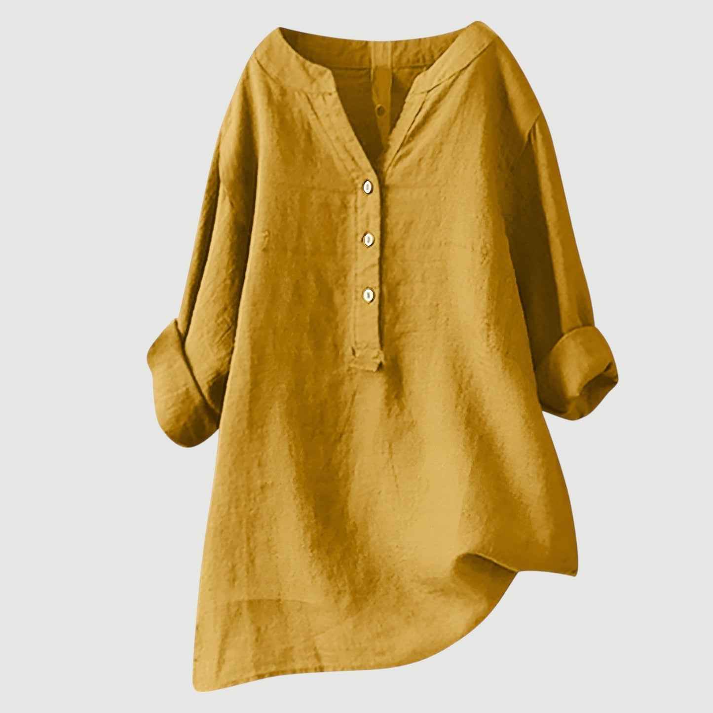 Lene | Behagelig bluse med knapper