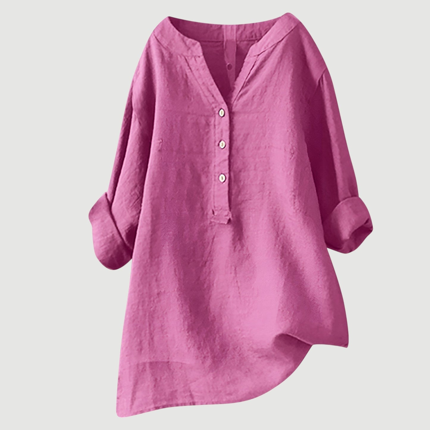 Lene | Behagelig bluse med knapper